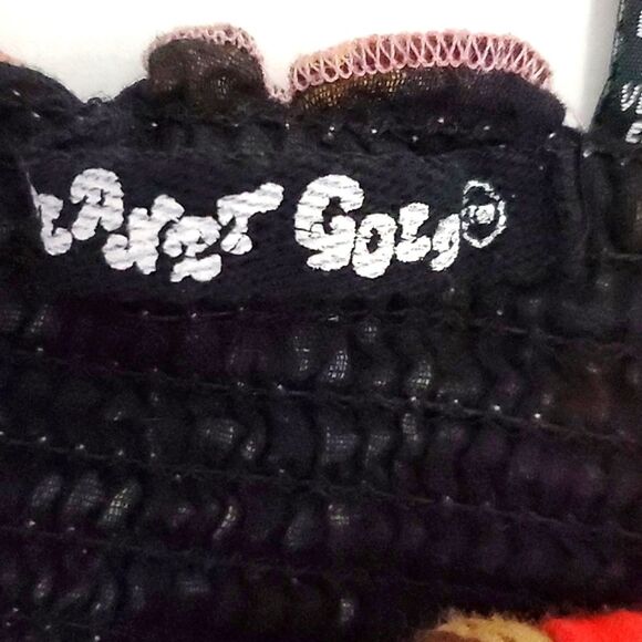 Planet Gold Colorful Boho Floral Fit & Flare Gauzy Mini Dress - Picture 10 of 11